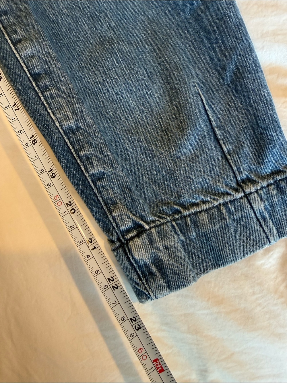 FRAME Pleated Barrel Leg Jeans in Campus , Size 30 - Picture 9 of 13